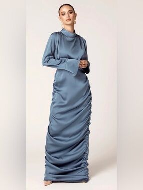 veiled collection satin dress Veiled Collection Satin Dress Review by Hadeel Elmadoon